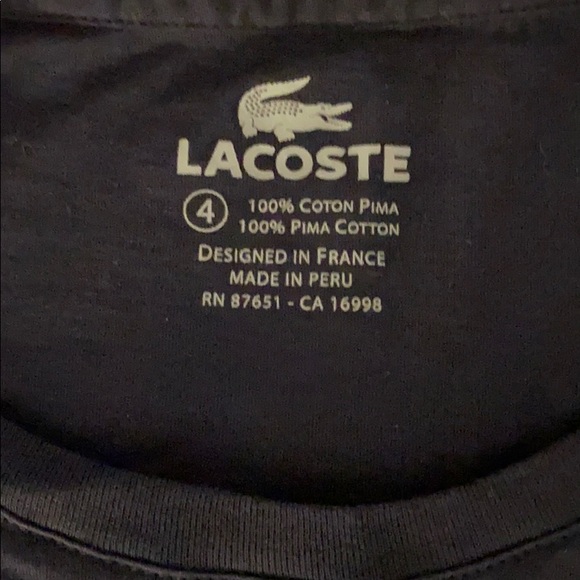 Lacoste Other - Lacoste Men’s Tee Shirt